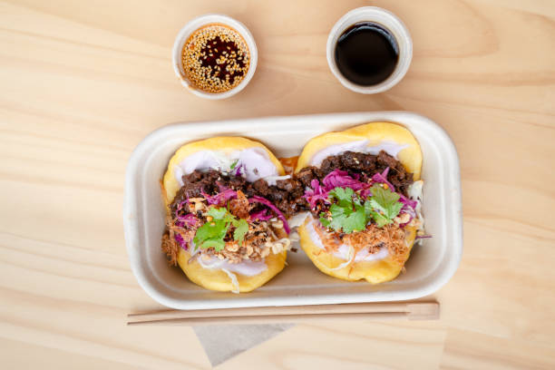 Pulled Pork Bao.