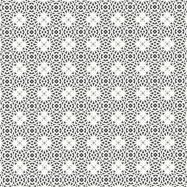 istock seamless pattern made from any geometrical shape for creative design background. illustration 1259988122