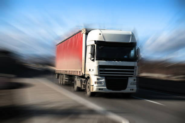 istock truck on road 1259990284