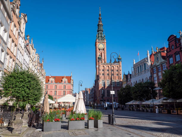 old town square in gdansk poland
