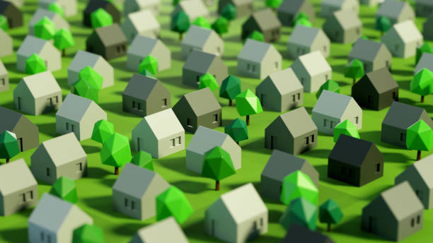 istock Single family houses 1260076716