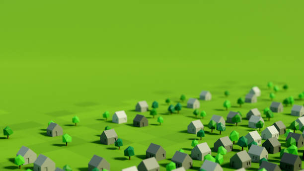 istock Single family houses 1260076727