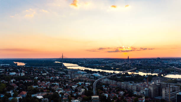 istock Belgrade from the air 1260083597