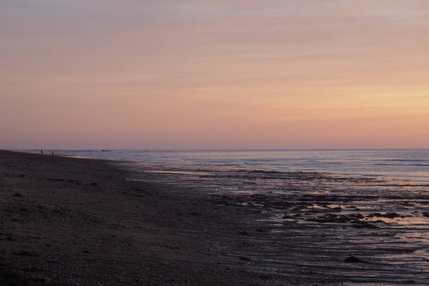 istock Evening light on the sea in Normandy 1260111292