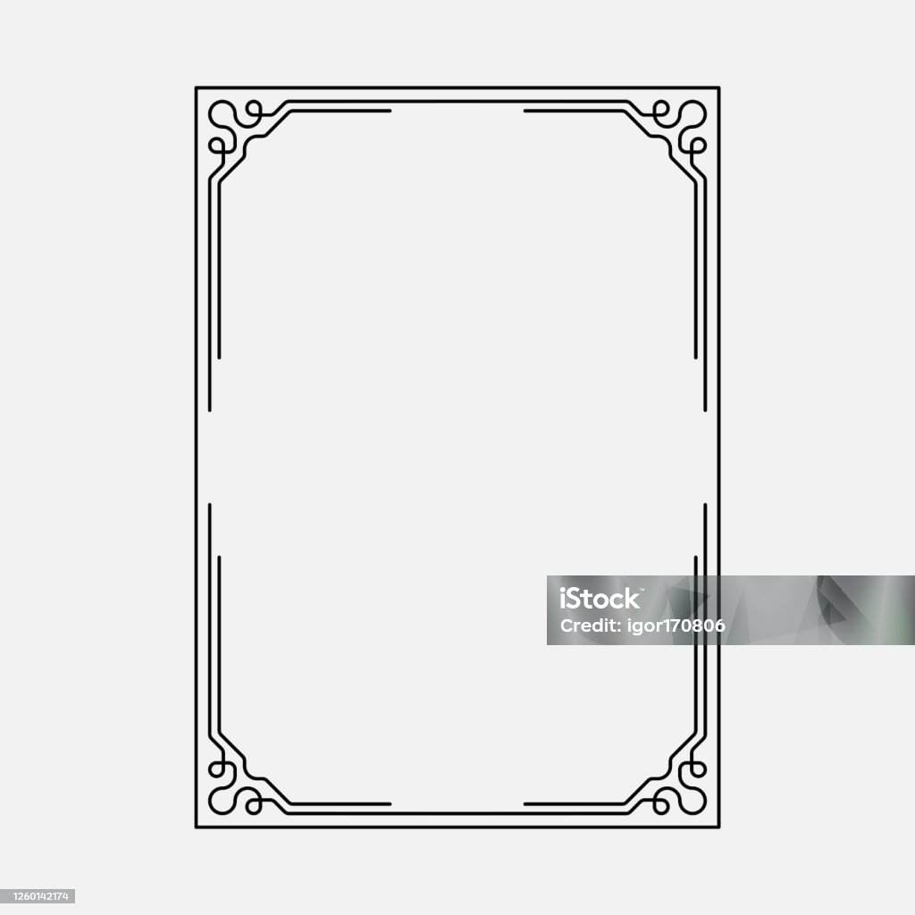 Original Format Frame Frame Vector Original Design Stock Illustration - Download Image Now ...