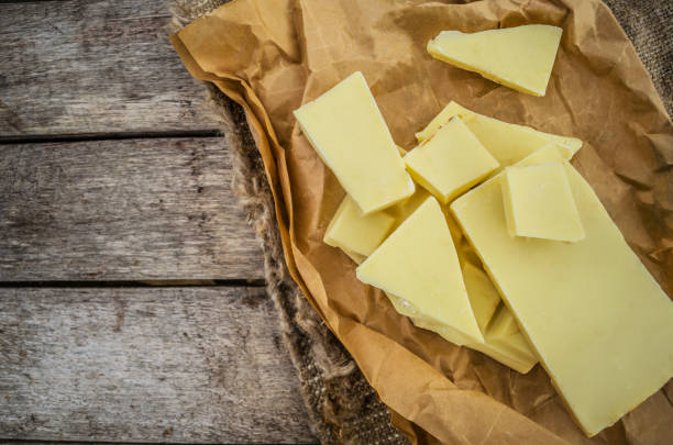 istock Pieces of cocoa butter 1260231872