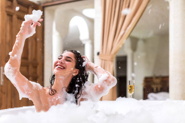 istock Relaxing In The Hot Tub 1260254045