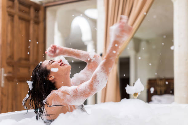 istock Relaxing In The Hot Tub 1260283288