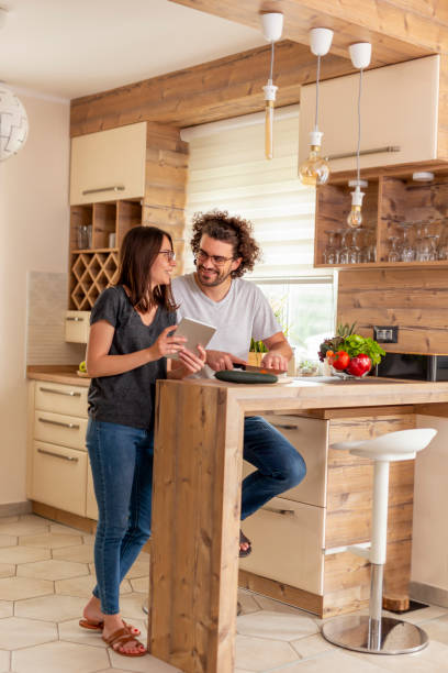 istock Couple cooking lunch 1260308211