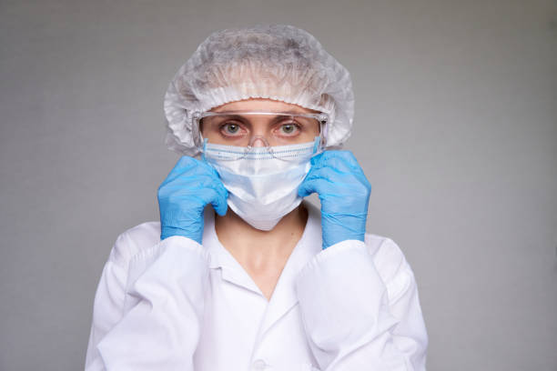 istock Female in medical clothes 1260317549