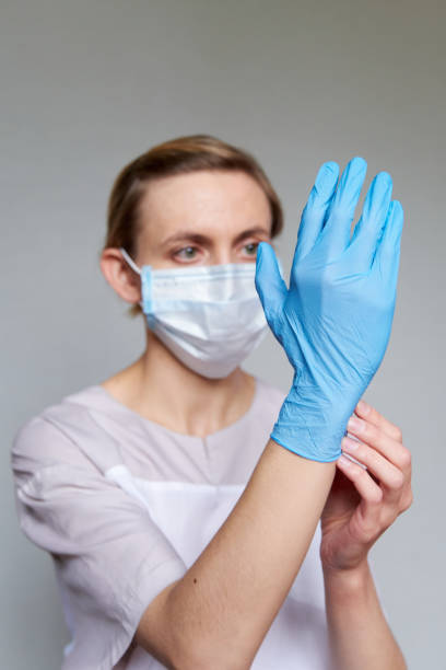 istock Female in medical clothes 1260317820