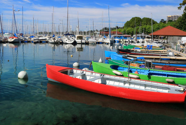 istock Boats in a marina 1260343991