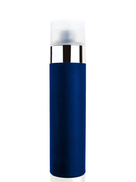 istock Hairspray in a black iron bottle. 1260360994