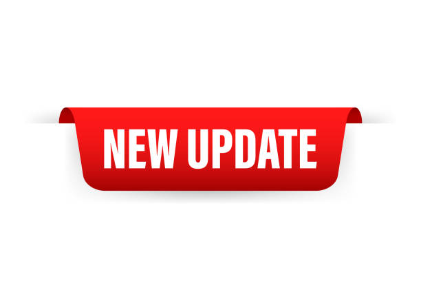 New update Red ribbon, Label Icon Vector Design. Vector illustration. New update Red ribbon, Label Icon Vector Design. Vector illustration pics for free and stock illustrations