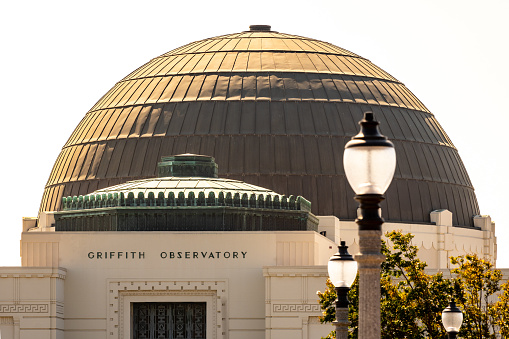 Los Angeles, California - October 09 2018: Griffith Observatory in Los Angeles city, California, famous tourist attraction