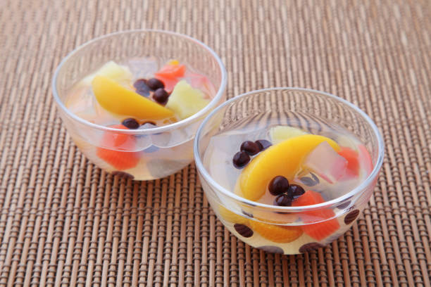 istock fruits mitsumame japanese dessert isolated on table 1260423358