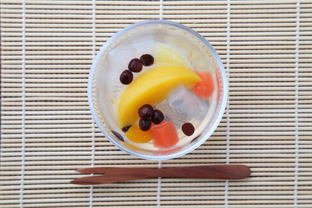 istock fruits mitsumame japanese dessert isolated on table 1260424931
