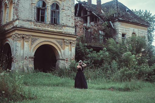 Abandoned castle in Vlajkovac,Serbia.