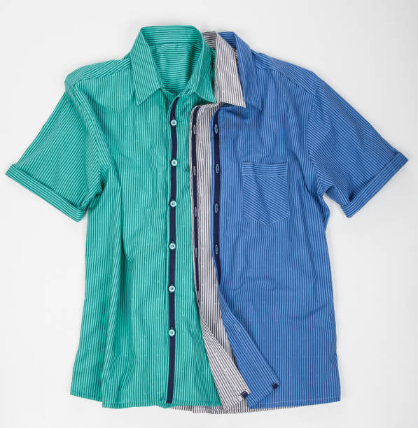 istock Set Of Three Men Shirts In White Background. 1260542980