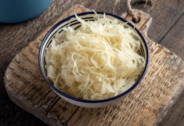 istock A bowl of fermented cabbage 1260549838