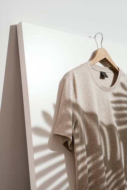 istock t-shirt mockup on wooden hanger 1260595006