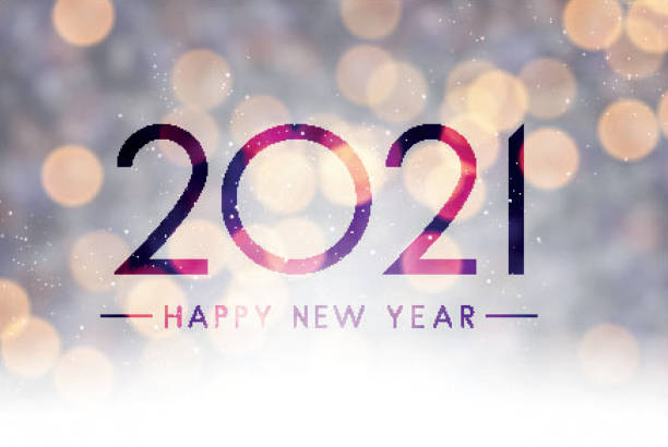 istock 2021 happy new year sign on misted glass. 1260622236