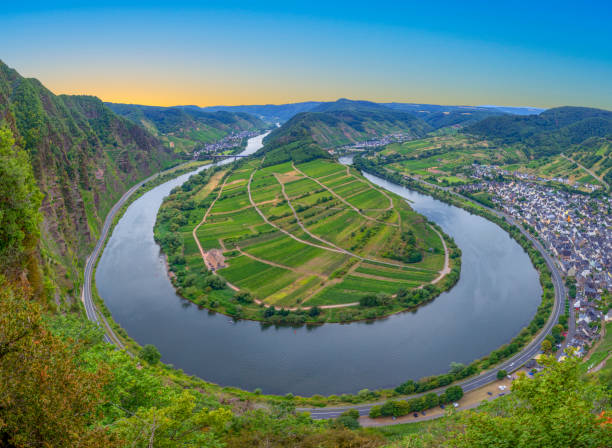 Cochem along the Moselle River, Germany