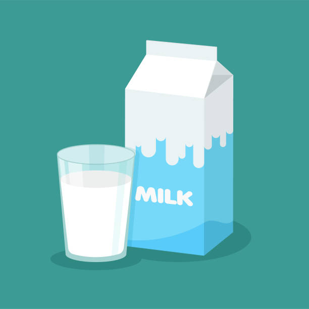 Vaso De Leche Vectores Libres de Derechos - iStock Vaso De Leche Vectores Libres de Derechos - iStock