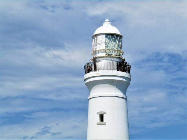 istock Japan. July. Lighthouse in nice sunny day. 1260796057