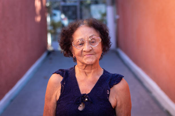 istock Portrait elderly brazilian woman 1260799121