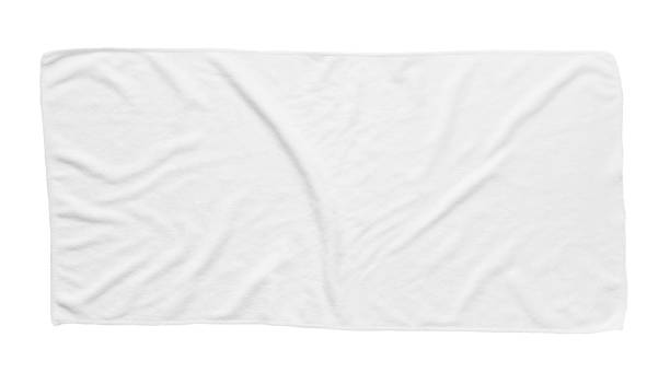 istock White beach towel isolated white background 1260815791