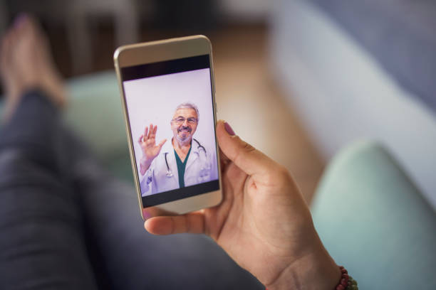 istock Unrecognisable Woman Having Video Call With A Doctor. 1260818609