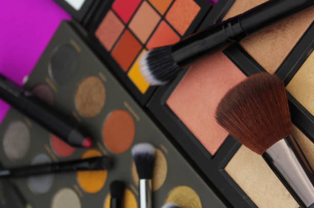 istock Colorful Cosmetic Pigment Palettes 1260872093