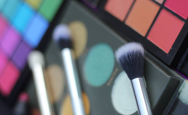 istock Colorful Cosmetic Pigment Palettes 1260873681