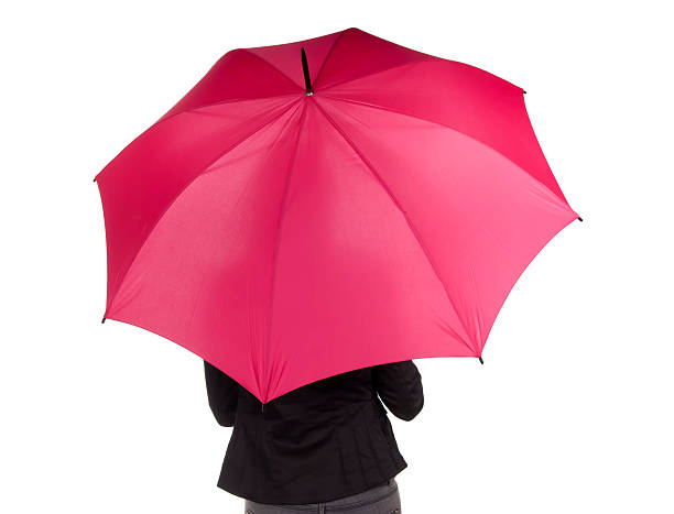 istock woman with red umbrella 126103189