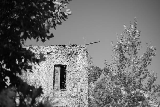 istock Old Hotel of Paracuellos spa 1261034493