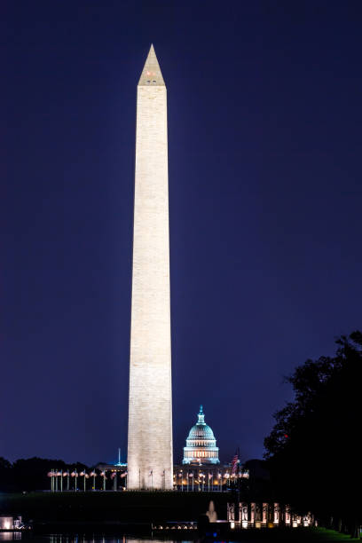 istock Washington Monument and Capital Building in Washington DC 1261066424