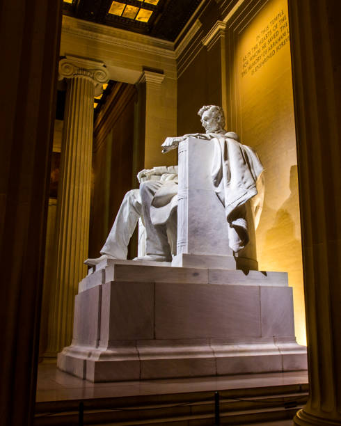 istock Lincoln Memorial in Washington DC at night 1261067219