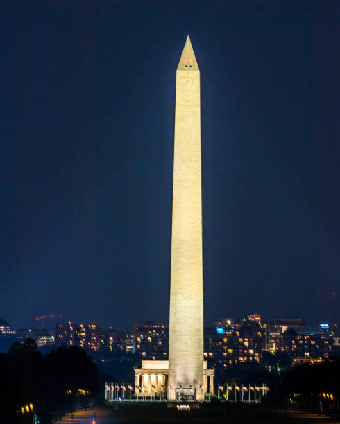 istock Washington Monument and Lincoln Memorial in Washington DC 1261067848