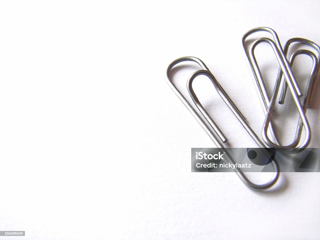 Paperclips - Foto de stock de Aburrimiento libre de derechos