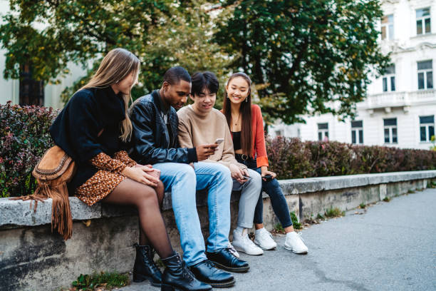 istock Teenagers hanging around 1261124730