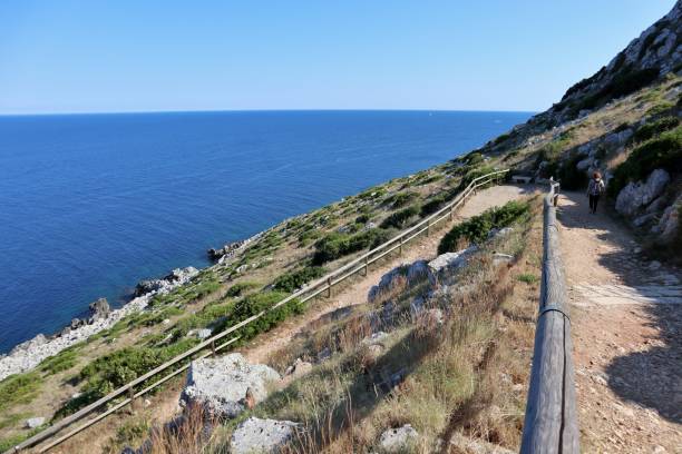 istock Otranto - Path to punta Palascia lighthouse 1261195240
