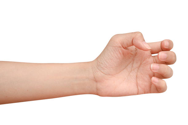 istock hand holding something like a bottle or can 1261259551