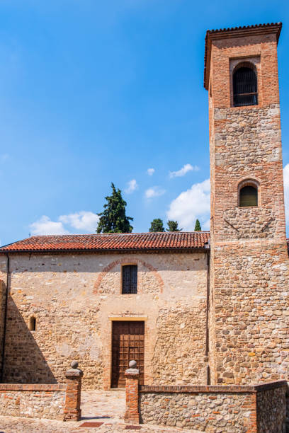 istock Italy - Arqua Petrarca, the Holy Trinity Oratory, 12th century 1261271656