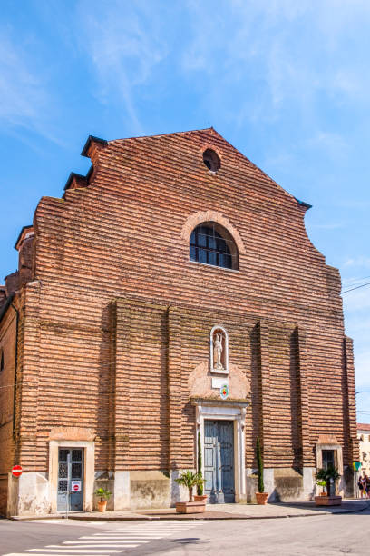 italia - rovigo, il duomo - rovigo foto e immagini stock