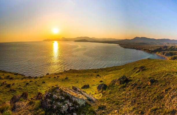 istock Panorama of a mountain landscape 1261327332
