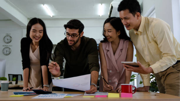 istock Business marketing Teamwork Brainstorming Planning Meeting 1261333024