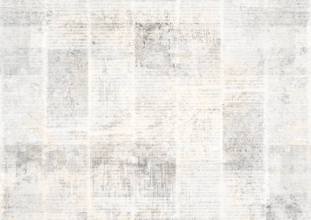 istock Old vintage grunge newspaper paper texture background. 1261360132