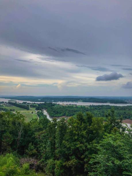 istock Arkansas River Valley at Dusk 1261396900