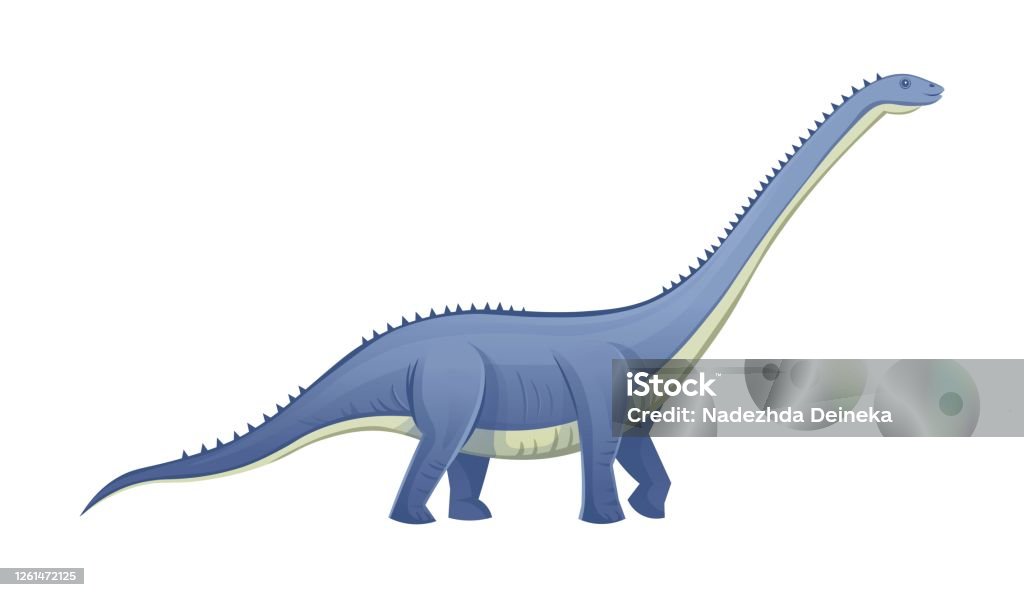 Ilustración de Amphicoelias Diplodocus Vector Dinosaurio De Dibujos Animados  Con Cuello Y Cola Largos y más Vectores Libres de Derechos de Diplodocus -  iStock